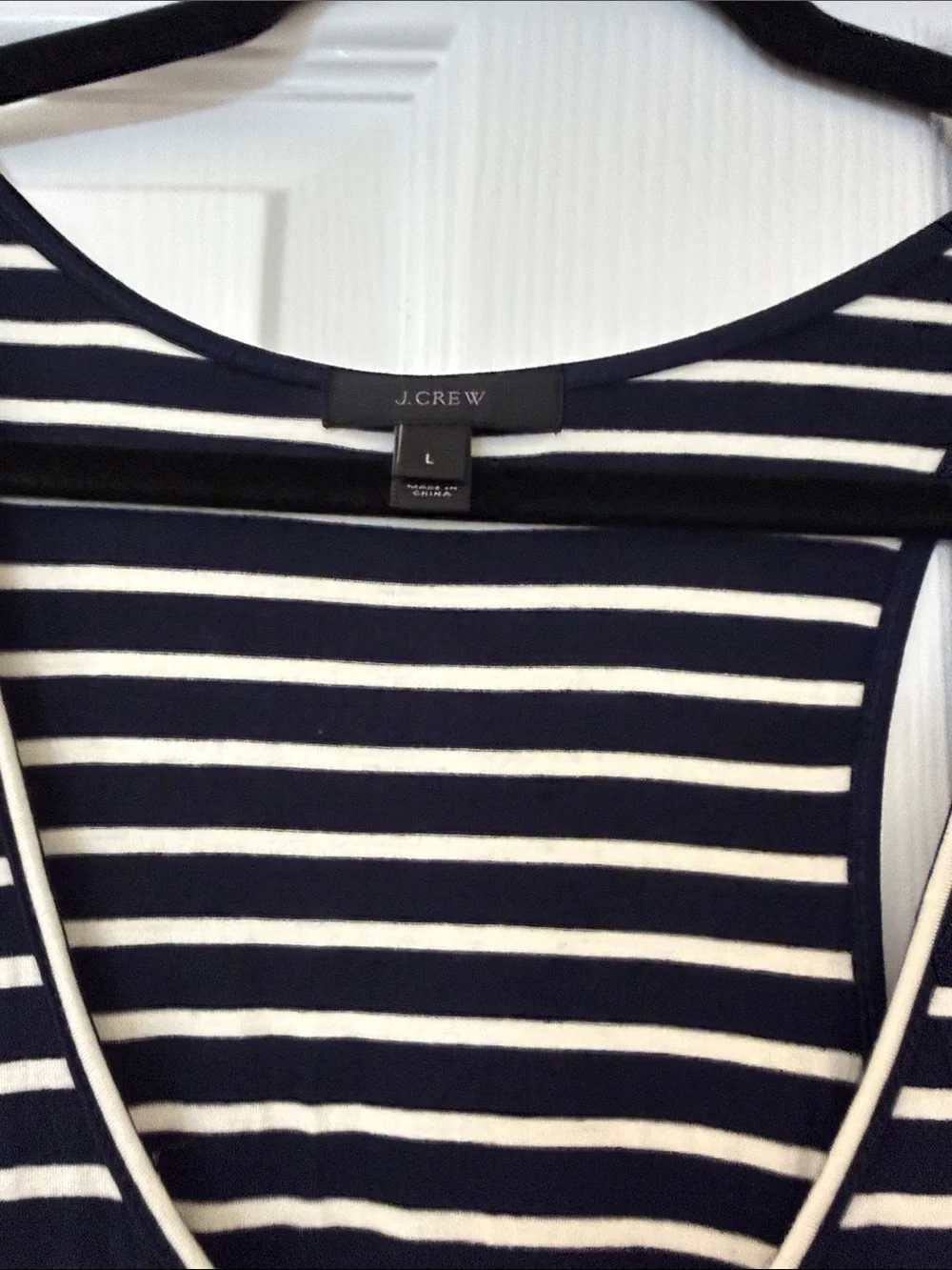J.Crew Striped Maxi Dress